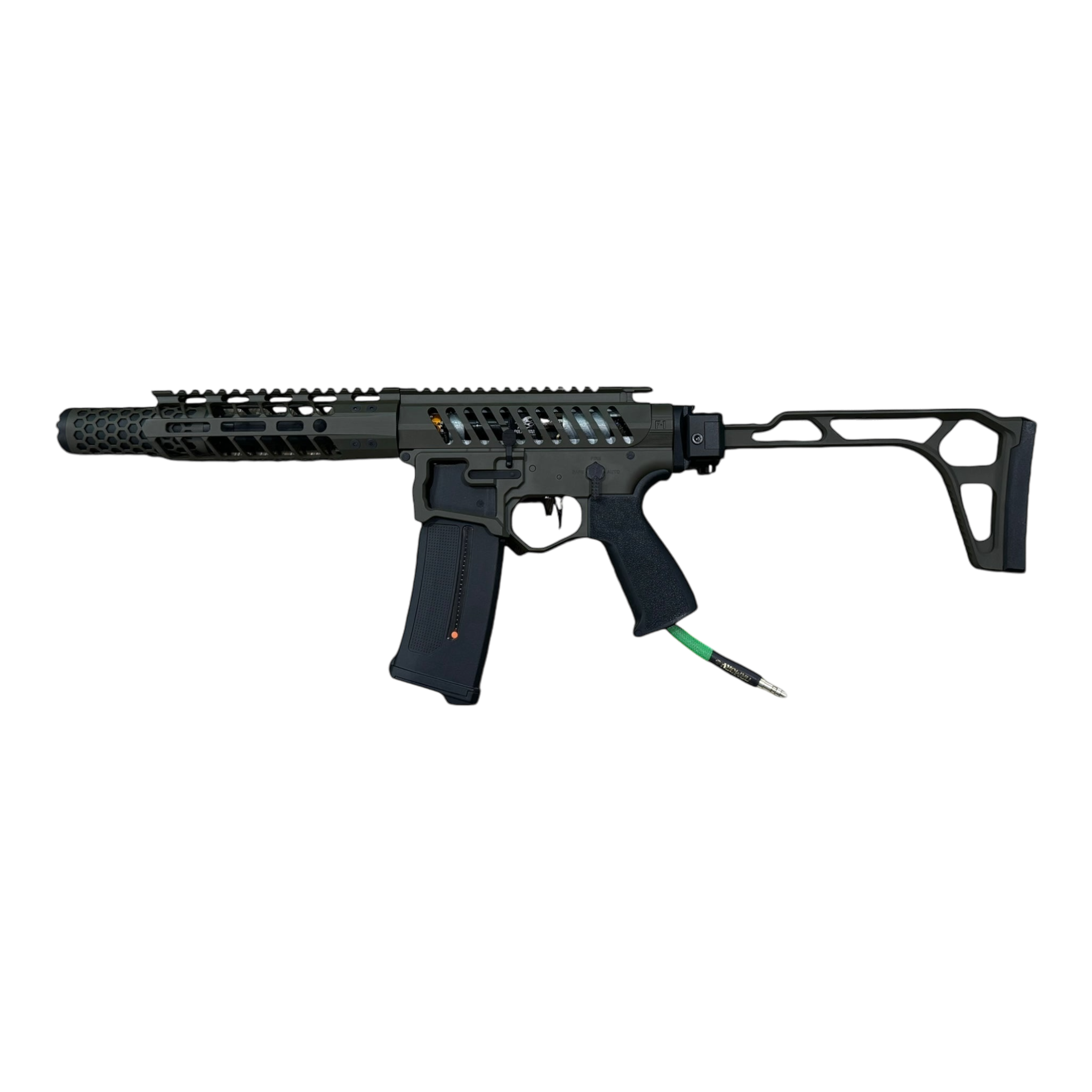 Custom Airsoft Armory Cerakote Skeletonized Polarstar  Custom Airsoft Armory Cerakote Skeletonized Polarstar